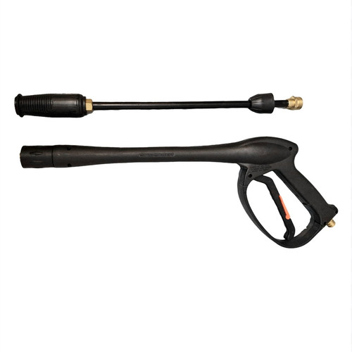 لنس و تفنگی و دسته کارواش 200 بار لوله بلند با نازل متغیر