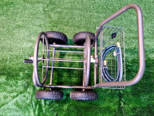 شلنگ جمع کن حرفه ای 4 چرخ