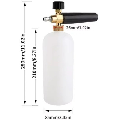 مخزن کف پاش کارواش مدل KALACHI -1000 مدل فیتینگی