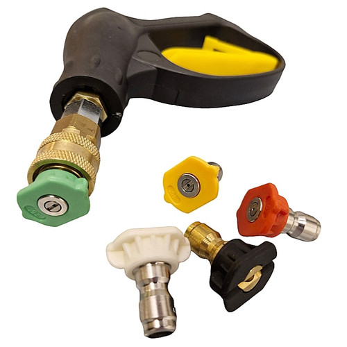 دسته کارواش لنس و تفنگی ۱۵۰ بار کلتی با کوپلینگ برنج اصل