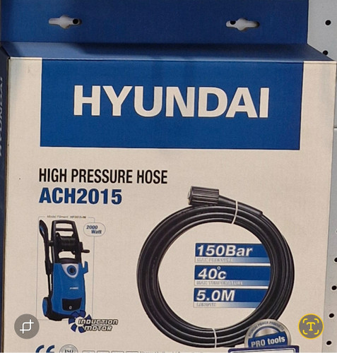 شلنگ کارواش هیوندای اصلی مدل 2015 طول 5 متر مناسب اکثر کارواشهای رزوه ای