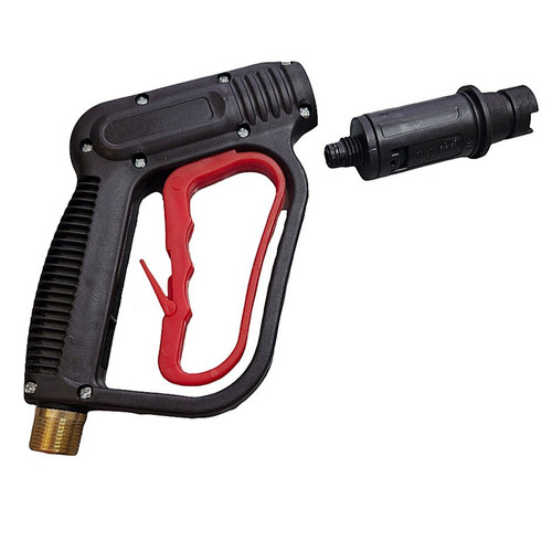 لنس و تفنگی (دسته کارواش) کلتی 6 تا 8 متر پرتاب آب رزوه ی شلنگخور کوچک