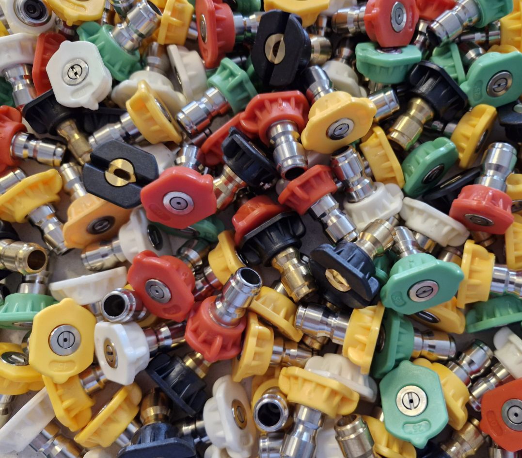 نازل کارواش صنعتی مدل فیتینگی بسته 5 عددی