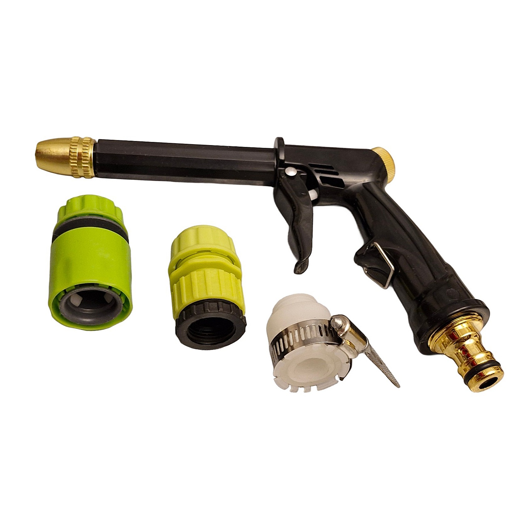 سرشلنگی و کارواش دستی تفنگی بهمراه سرشلنگی و کوپلینگ