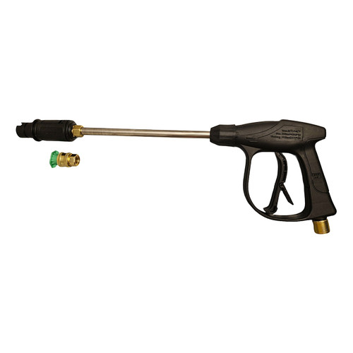 لنس و تفنگی ۱۵۰ بار 3 تکه با 2 نازل متغیر و کوپلینگی رزوه شلنگخور کوچک