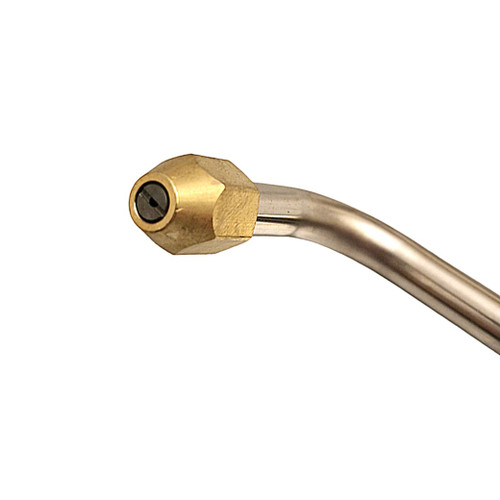 لوله سرکج دسته کارواش و لنس و تفنگی ۴۰ سانتی پاشش آب کاردکی نازل سرخود زاویه 105 درجه