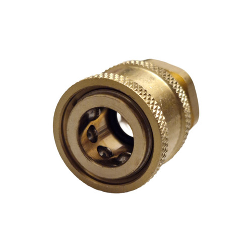 کوپلینگ ۱/۴ رزوه ۸ آلمان آلومینیومی مخصوص نازلهای رنگی و کارواش شارژی